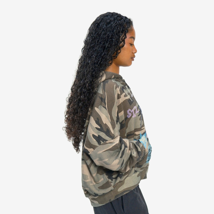 PROM CAMO ZIP UP