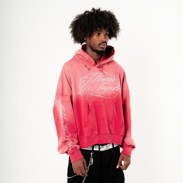 STRAWBERRY WASH HOODIE