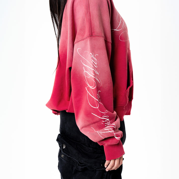 STRAWBERRY WASH HOODIE