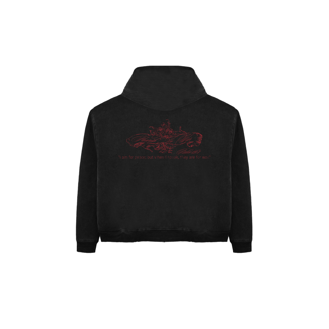 RED SKULL ZIP UP