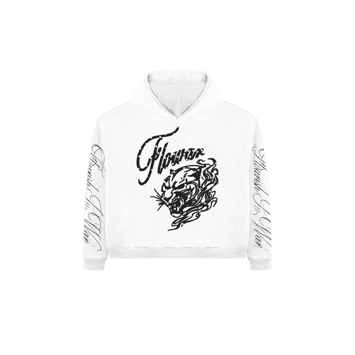 PANTHER RHINESTONE HOODIE