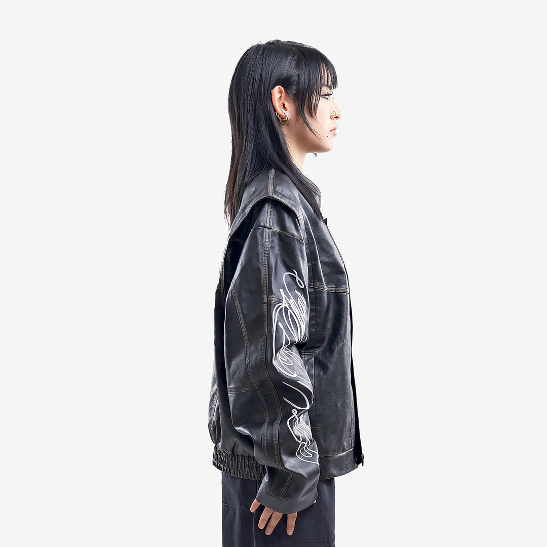 ROCKSTAR LEATHER JACKET