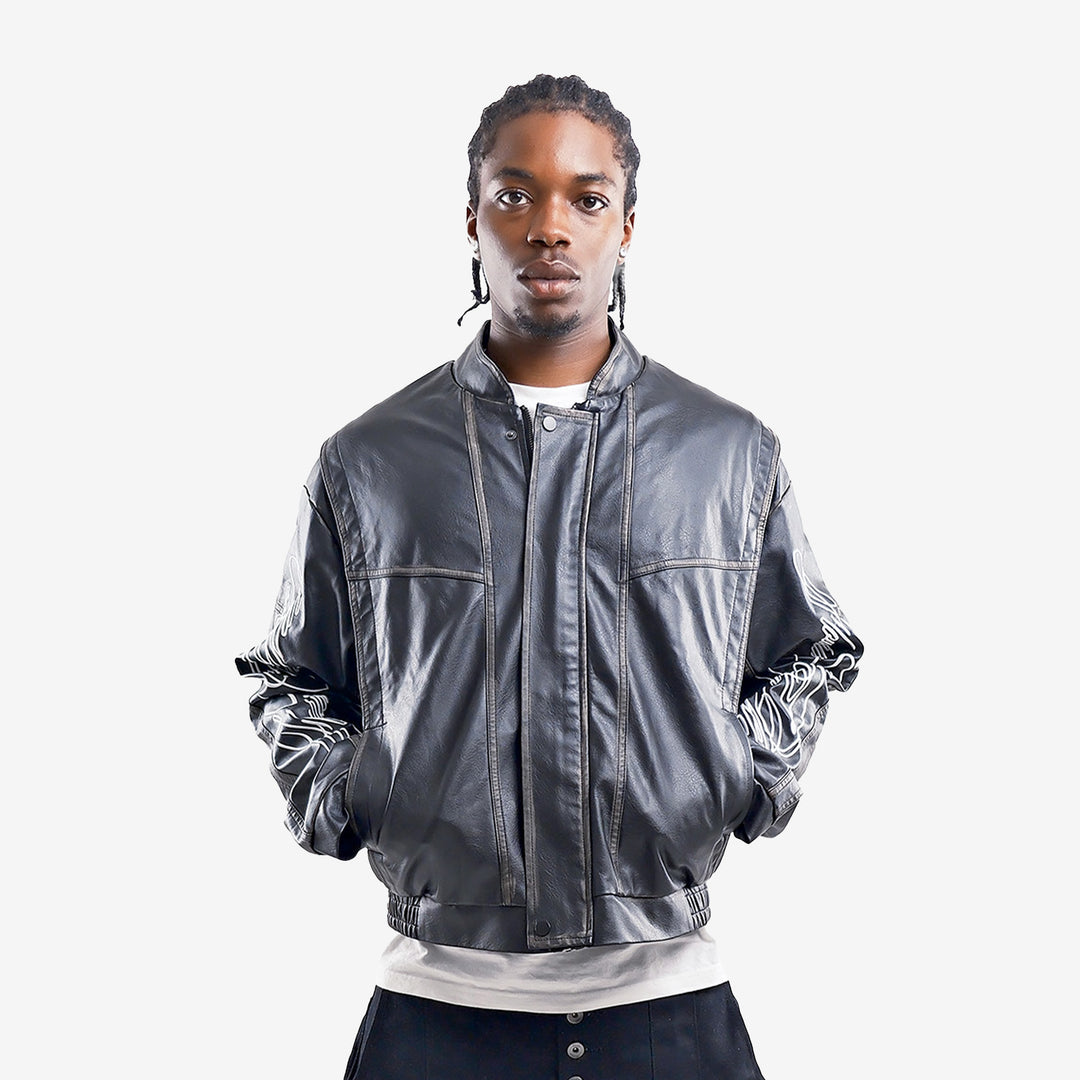 ROCKSTAR LEATHER JACKET