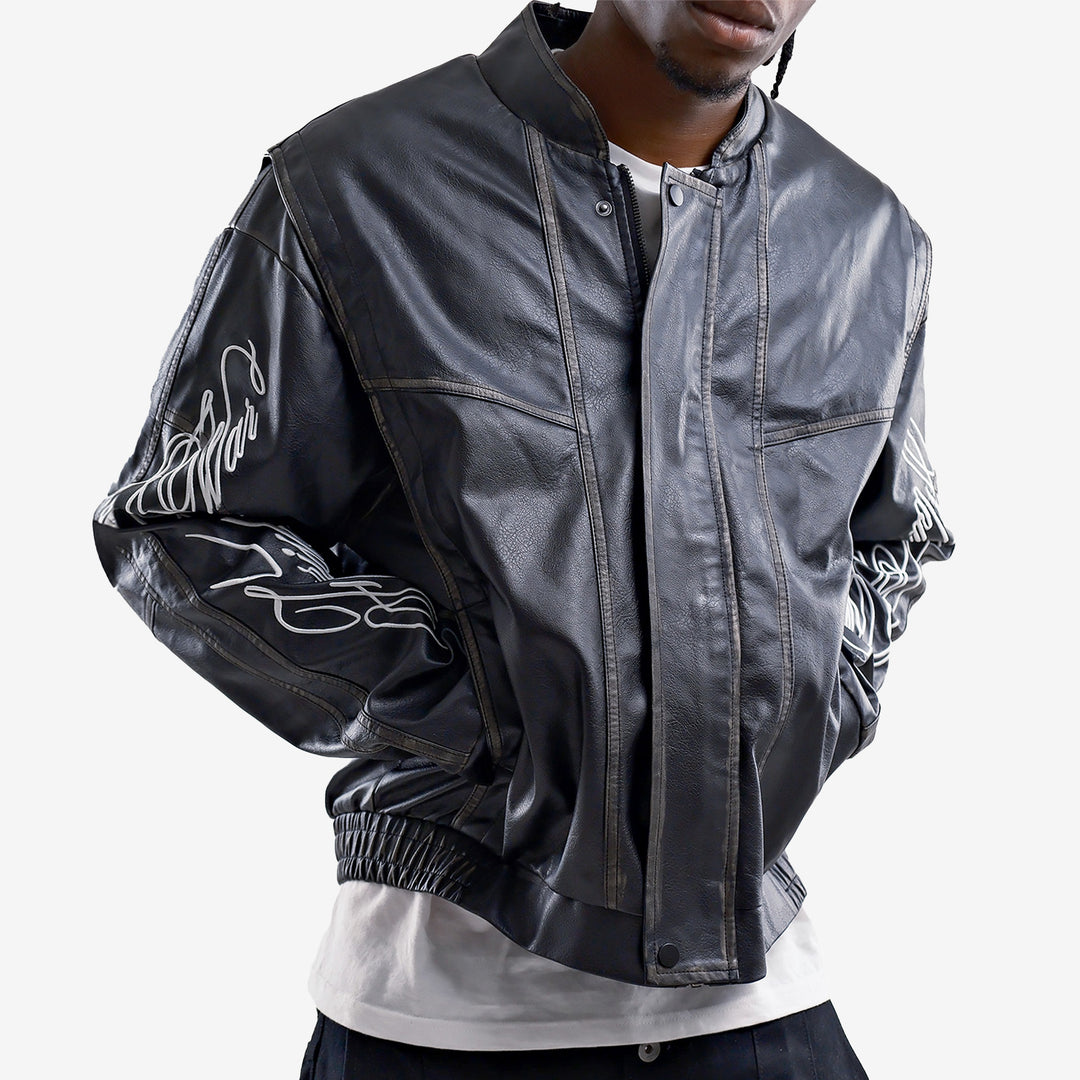 ROCKSTAR LEATHER JACKET