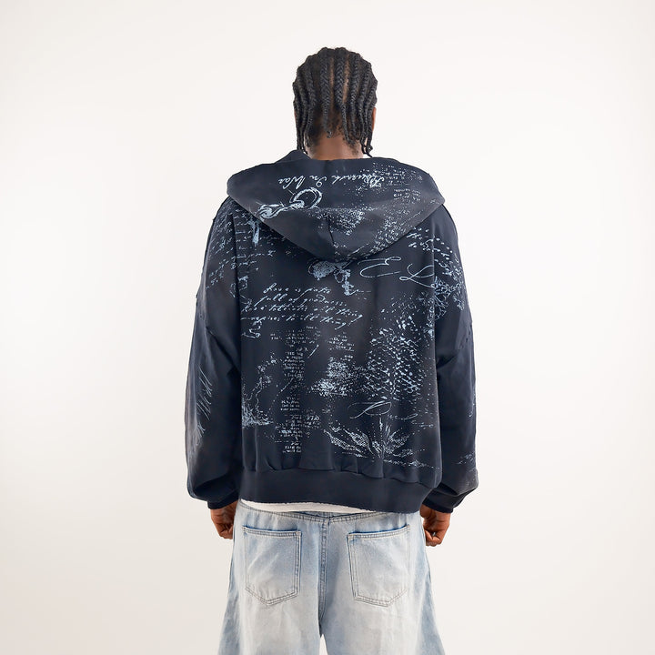 SCRIPTURE ZIP UP (BLACK)