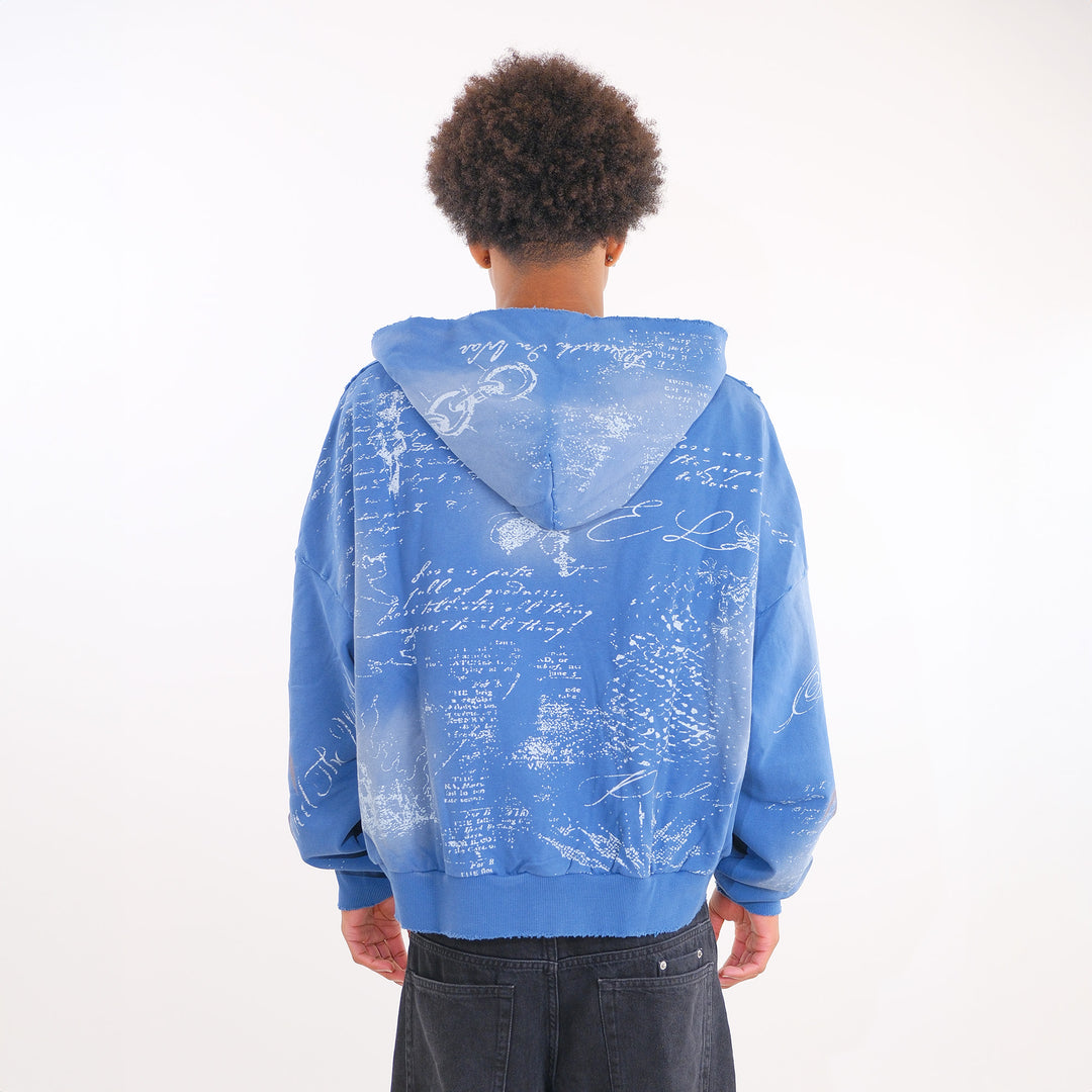 SCRIPTURE ZIP UP (GLACIAL BLUE)