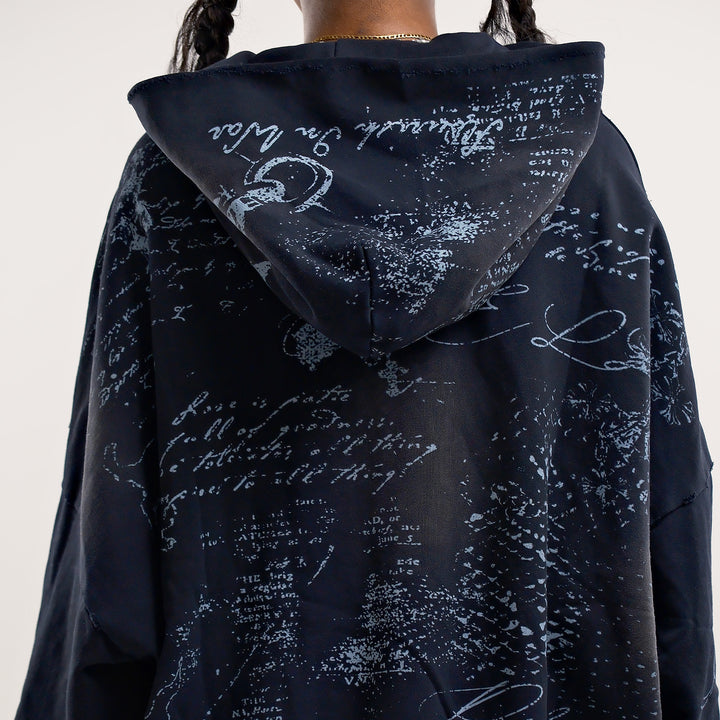 SCRIPTURE ZIP UP (BLACK)