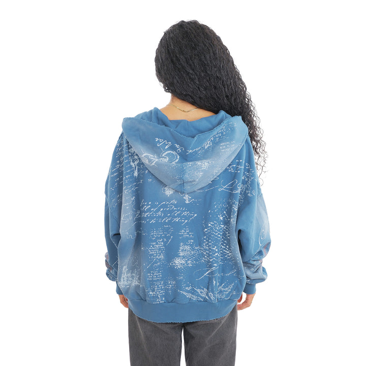 SCRIPTURE ZIP UP (GLACIAL BLUE)