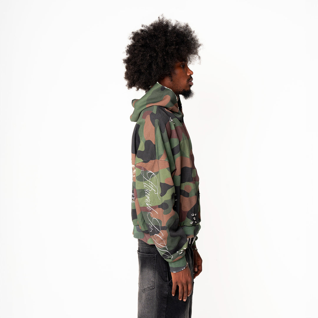 CAMO ZIP UP