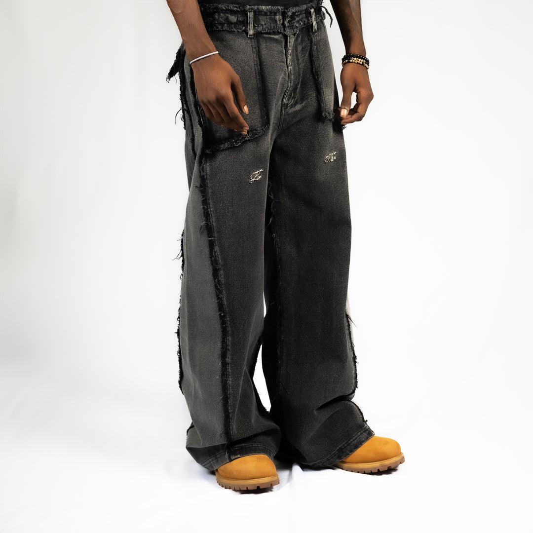 SNAPDRAGON WIDE LEG JEANS
