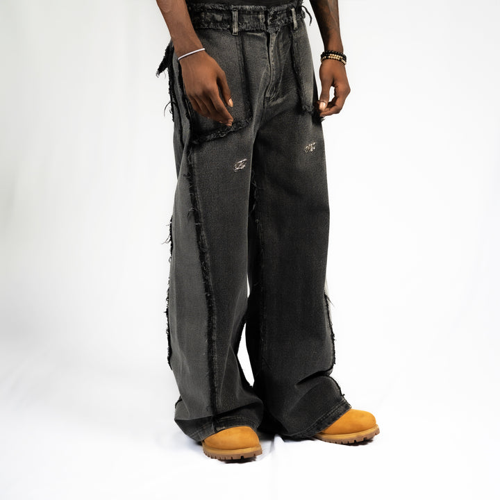 SNAPDRAGON WIDE LEG JEANS