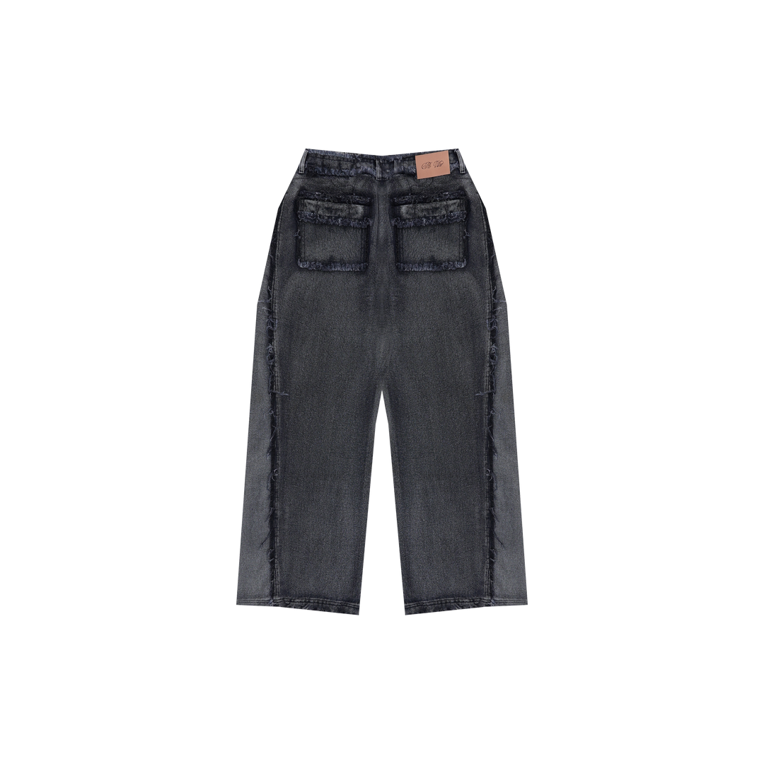 SNAPDRAGON WIDE LEG JEANS