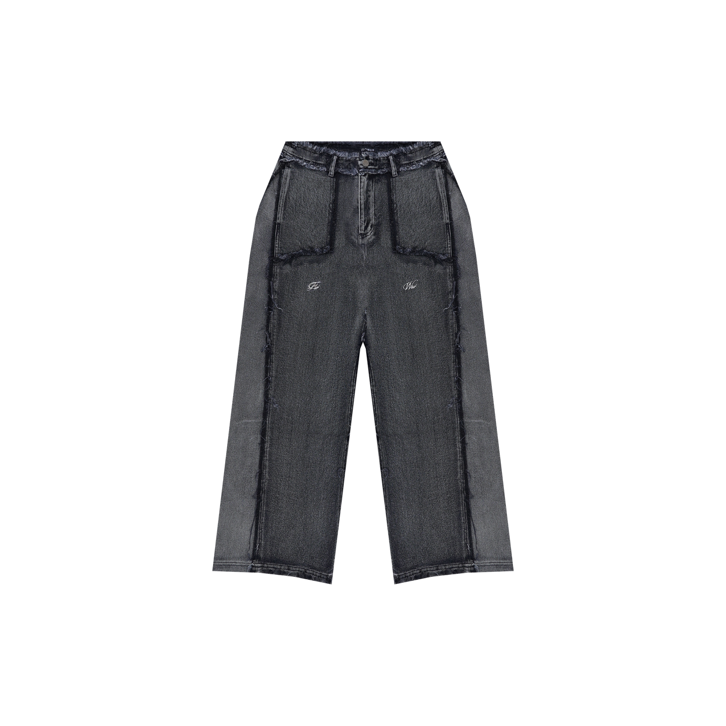 SNAPDRAGON WIDE LEG JEANS