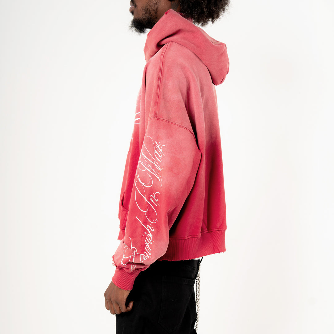 STRAWBERRY WASH HOODIE