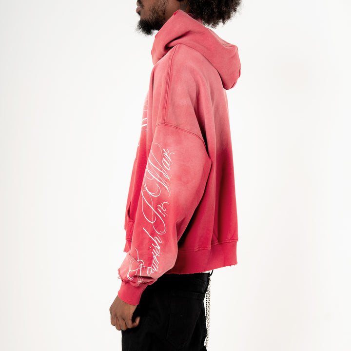 STRAWBERRY WASH HOODIE