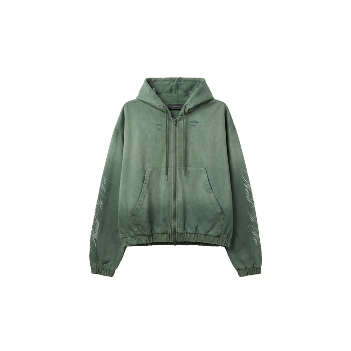 FOREST TWILL ZIP UP