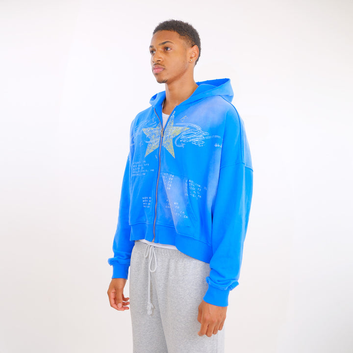 BLUE WORLD TOUR ZIP UP